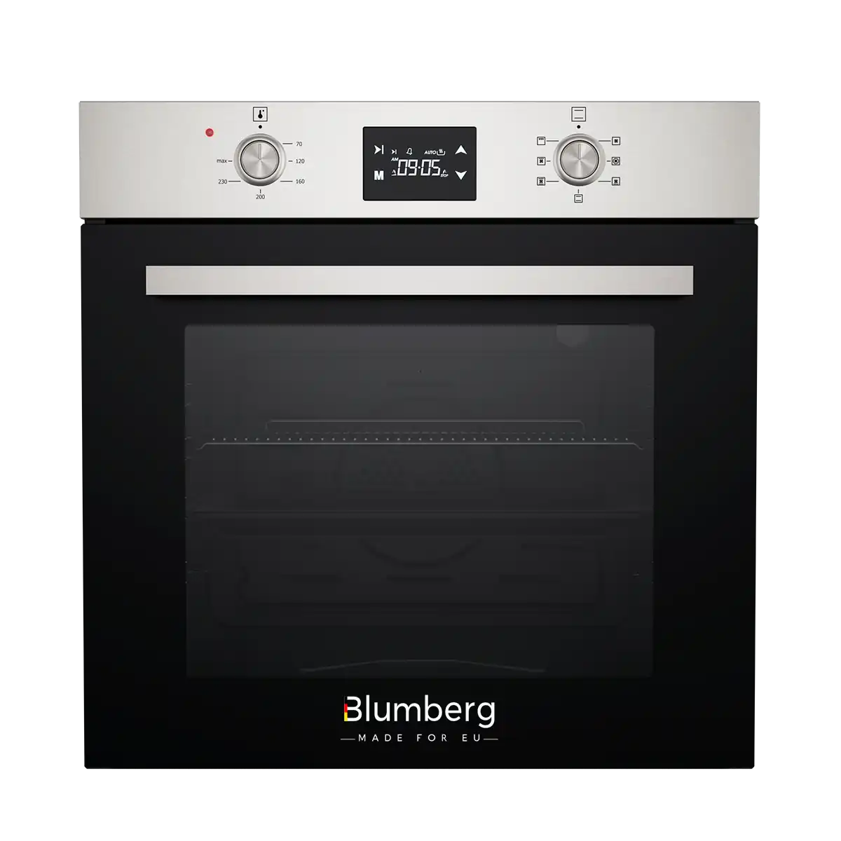 Blumberg BBO6031X built-in oven with advanced digital display and versatile cooking program