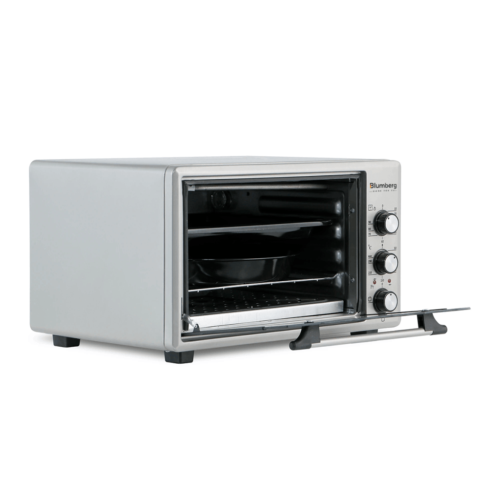 Electric stove with 50L electric oven, mechanical control, gray Electric stove with electric oven, 50L, gray