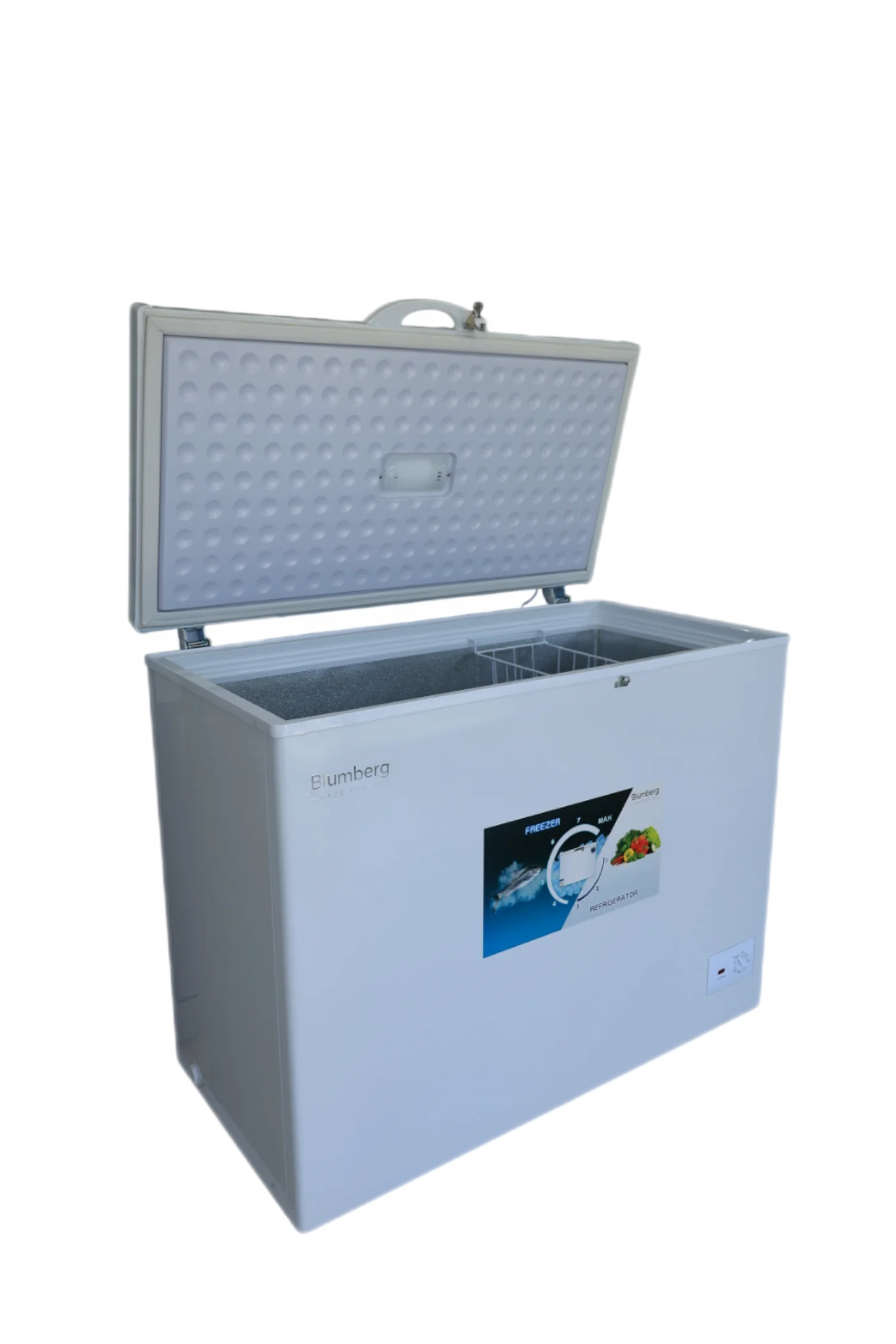 Refrigerator 320L, A+ energy efficiency, mechanical control, white