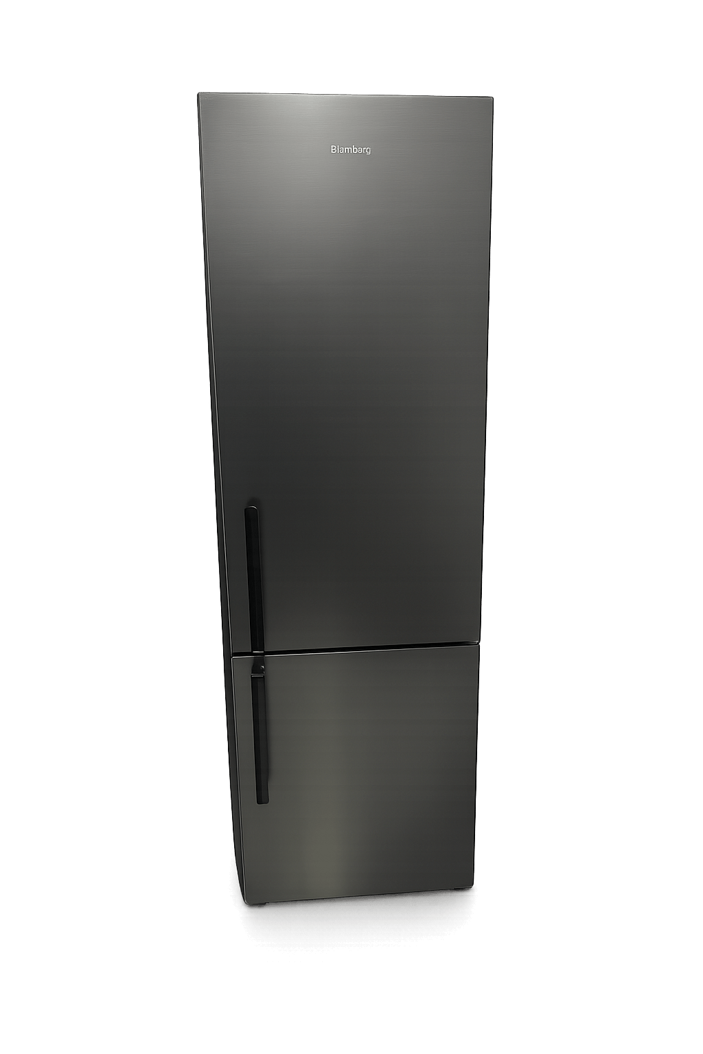 Two-door refrigerator 323L black and stainless steel with No Frost